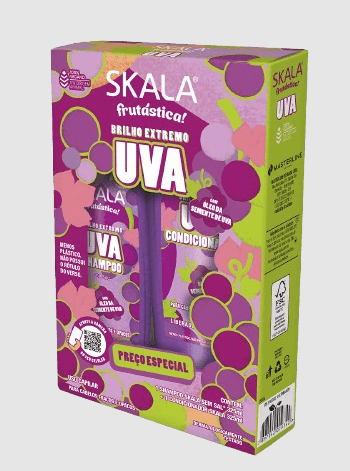 KIT SH 325ML + COND 200ML SKALA FRUTASTICA UVA