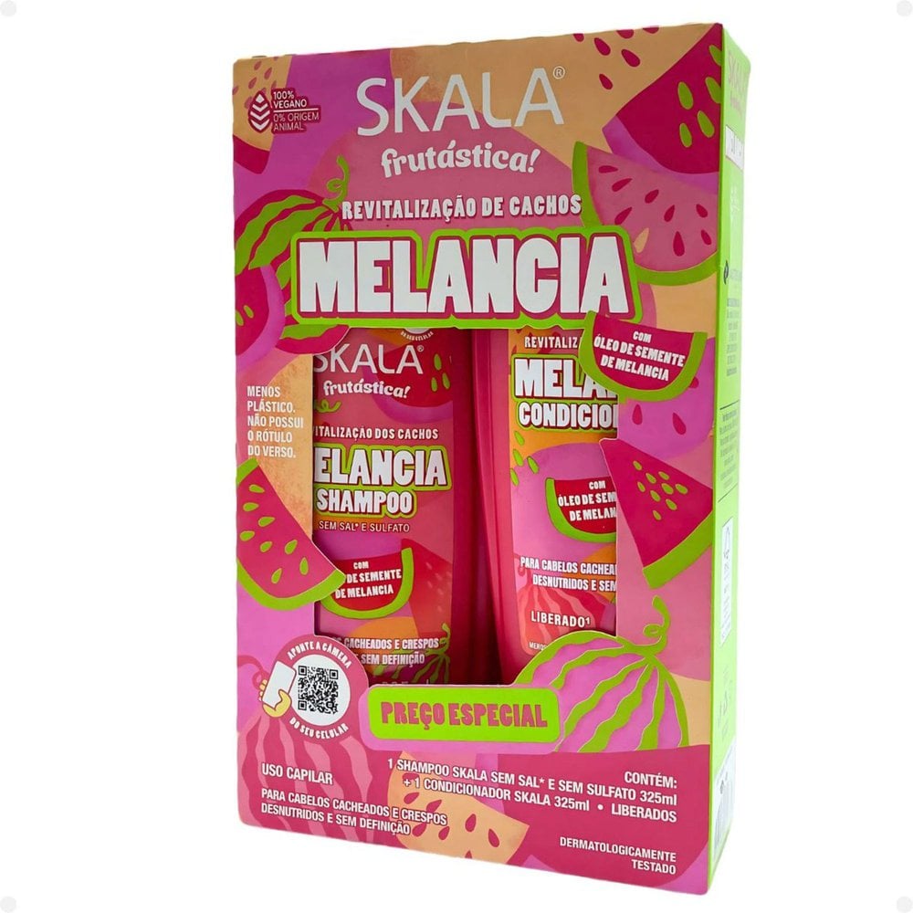 KIT SH 325ML + COND 200ML SKALA FRUTASTICA MELANCIA