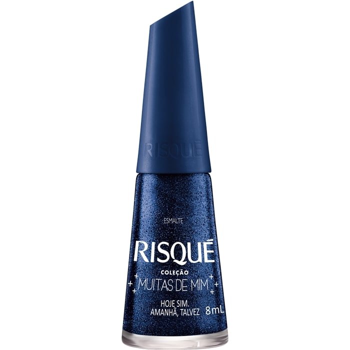 ESMALTE METÁLICO HOJE SIM, AMANHÃ TALVEZ RISQUÉ VOLTEI! FRASCO 8ML