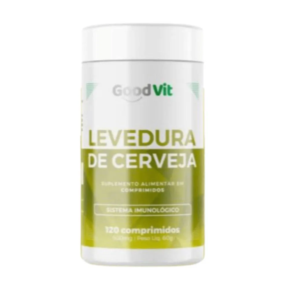 GOOD VIT LEVEDURA DE CERVEJA C/120 CPR