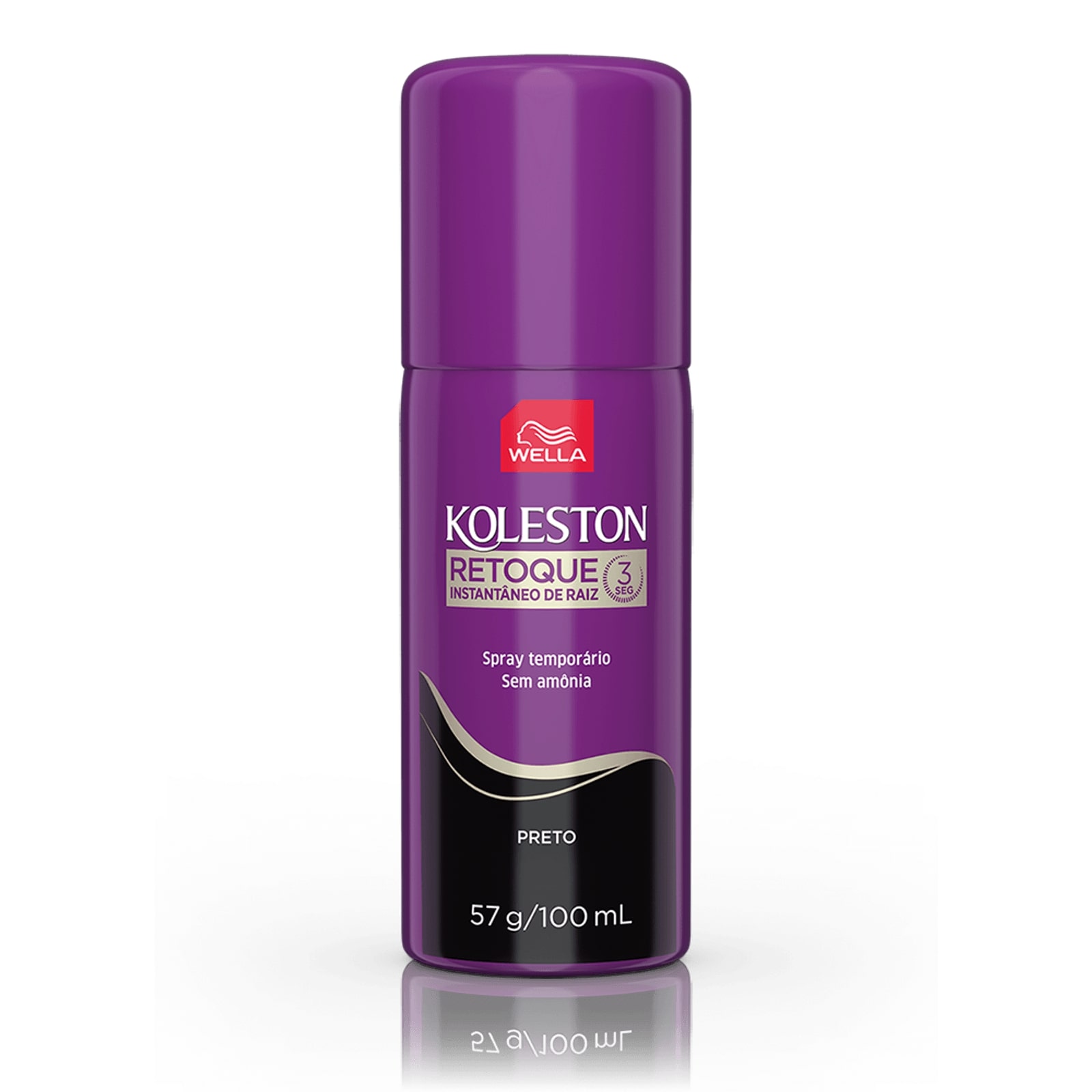 RETOQUE SPRAY PRETO WELLA KOLESTON FRASCO 100ML