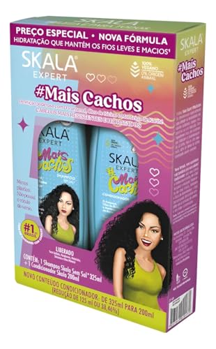KIT SH 325ML + COND 200ML SKALA EXPERT MAIS CACHOS