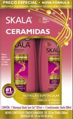 KIT SH 325ML + COND 200ML SKALA CERAMIDAS