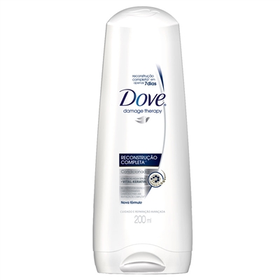 CONDICIONADOR DOVE RECONSTRUÇÃO + QUERATINA FRASCO 200ML