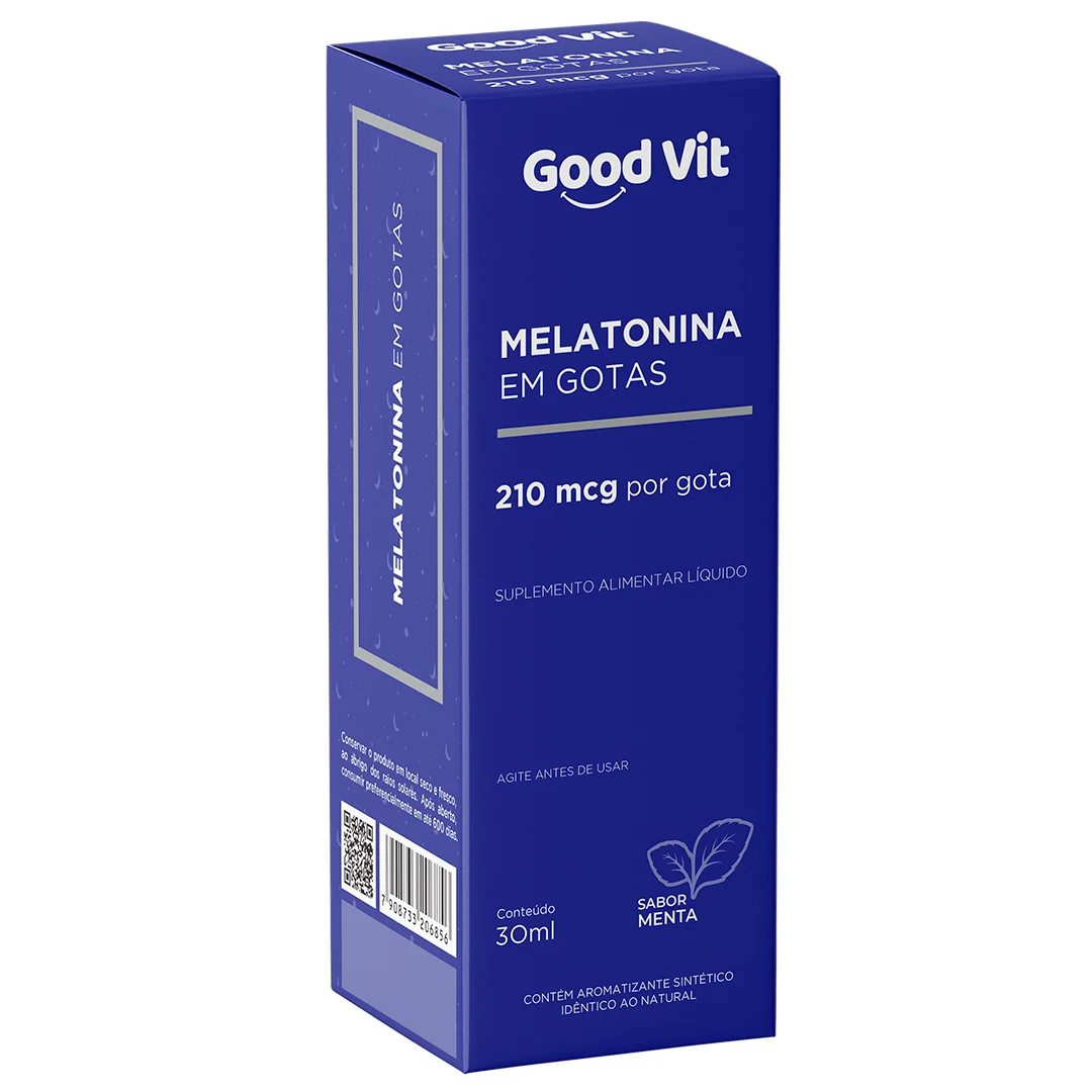 GOOD VIT MELATONINA GOTAS 30ML MENTA
