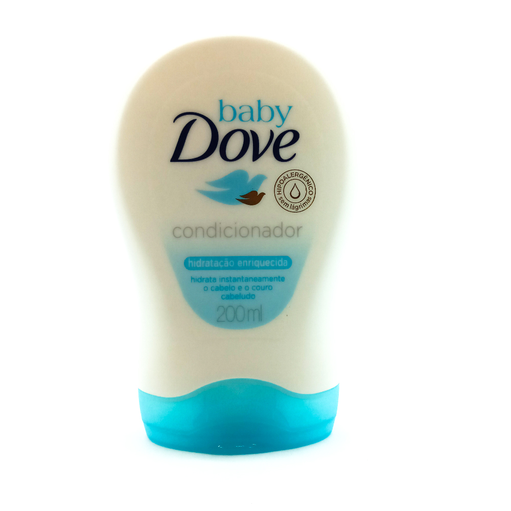 CONDICIONADOR DOVE BABY HIDRATAÇÃO ENRIQUECIDA FRASCO 200ML