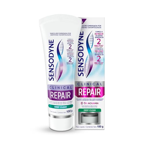 CREME DENTAL DEEP CLEAN SENSODYNE CLINICAL REPAIR CAIXA 100G