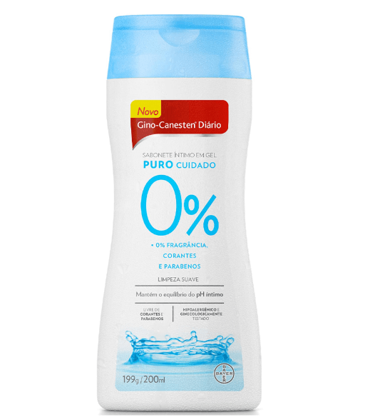 GINO-CANESTEN PURO CUIDADO SAB INT 200 ML