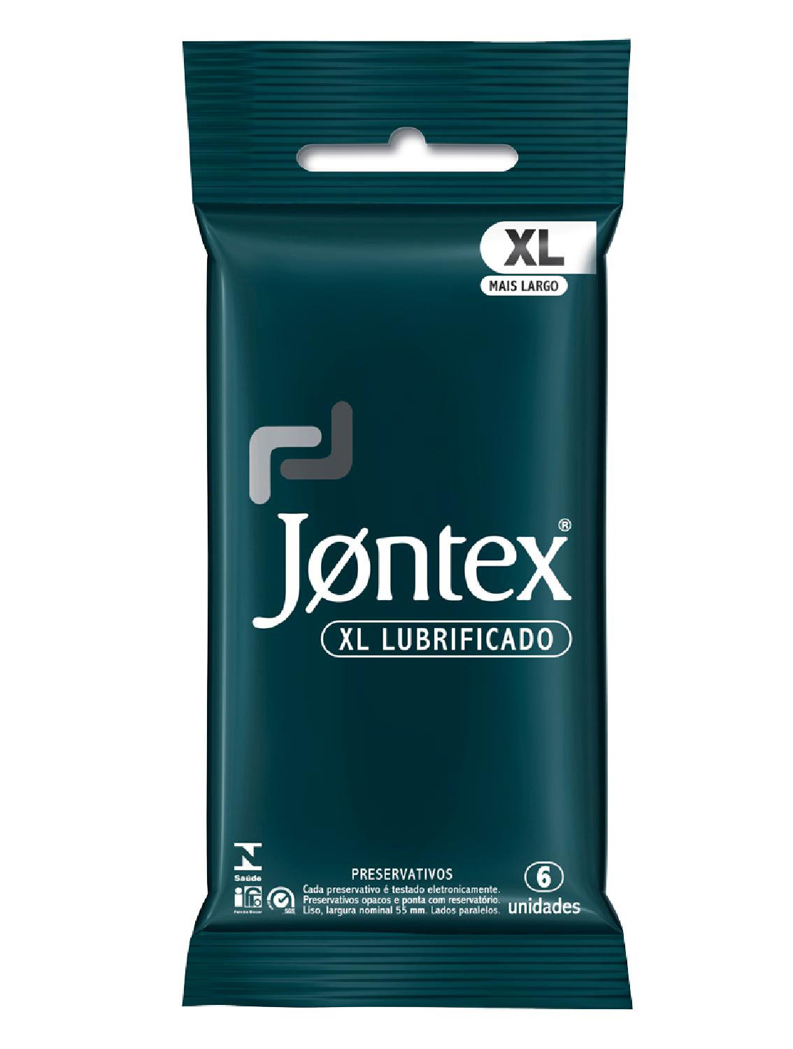 PRES.LUB.JONTEX XL BOLSO C/6