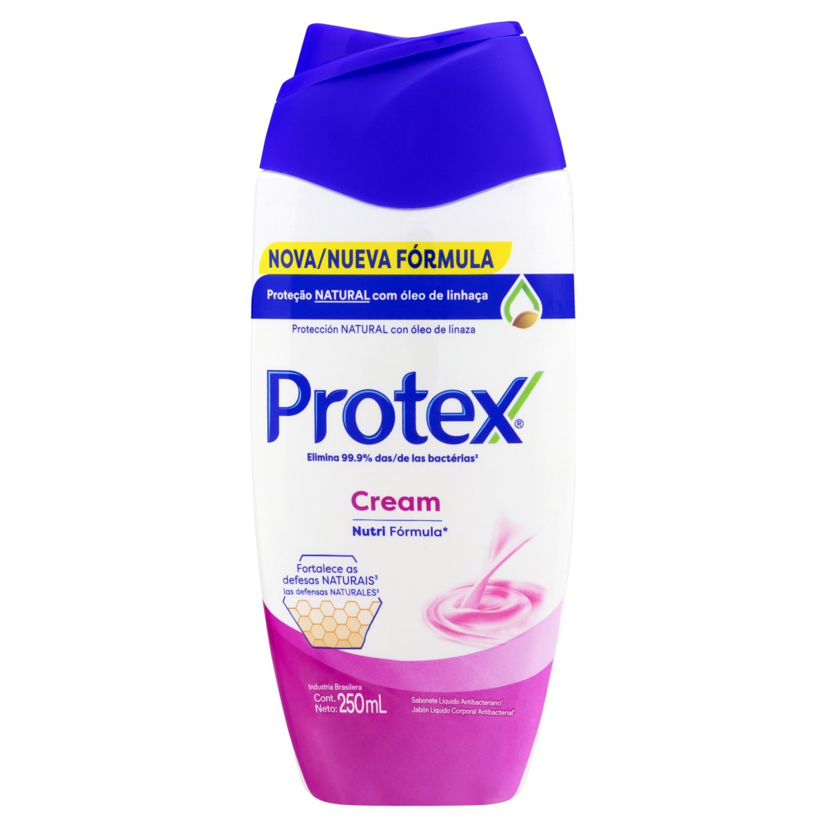 SAB LIQ CORPO PROTEX CREAM FRASCO 250ML