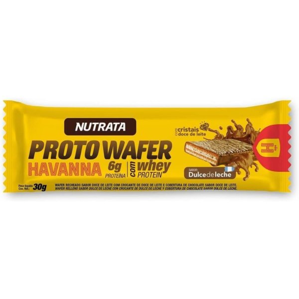 BARRA DE PROT. NUTRATA 30G WAFER HAVANNA