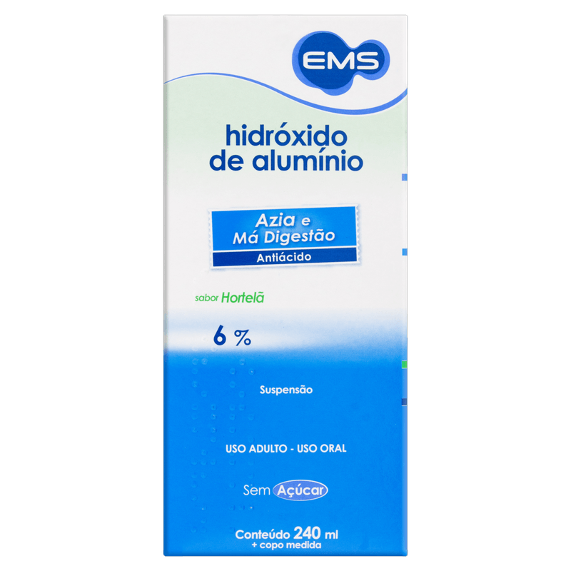 HIDROXIDO DE ALUMINIO EMS 240ML