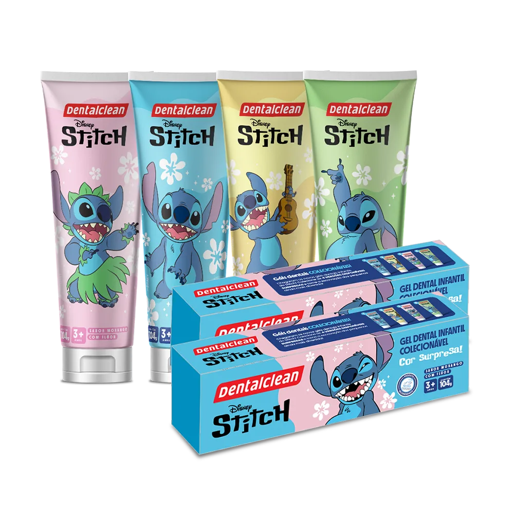 GEL D DENTALCLEAN STITCH FLUOR 104G - DENTALCLEAN