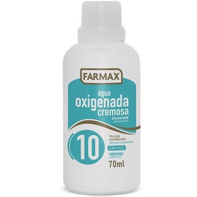 AGUA OXIGENADA CREMOSA 10 VOL 70ML FARMAX
