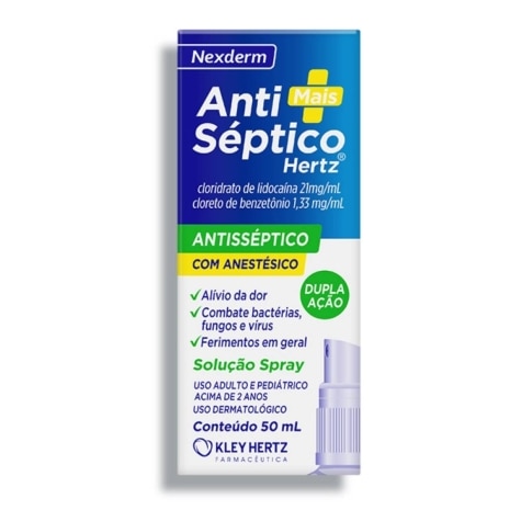 ANTI SEPTICO SPRAY 50ML KLEY HERTZ