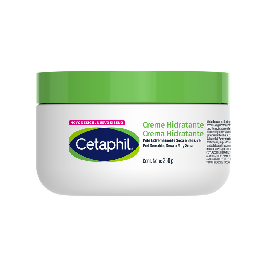 CREME HIDRATANTE PARA ÃREAS EXTREMAMENTE SECAS CETAPHIL 250G