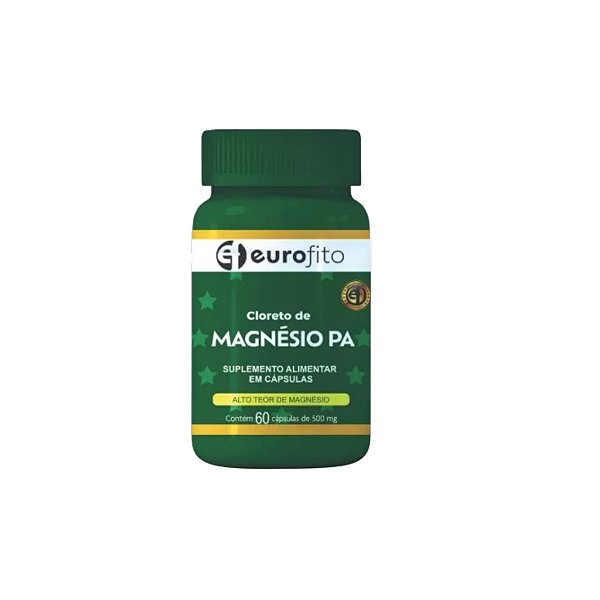 EUROFITO CLORETO DE MAGNESIO PA 500MG 60CPS DOMINA