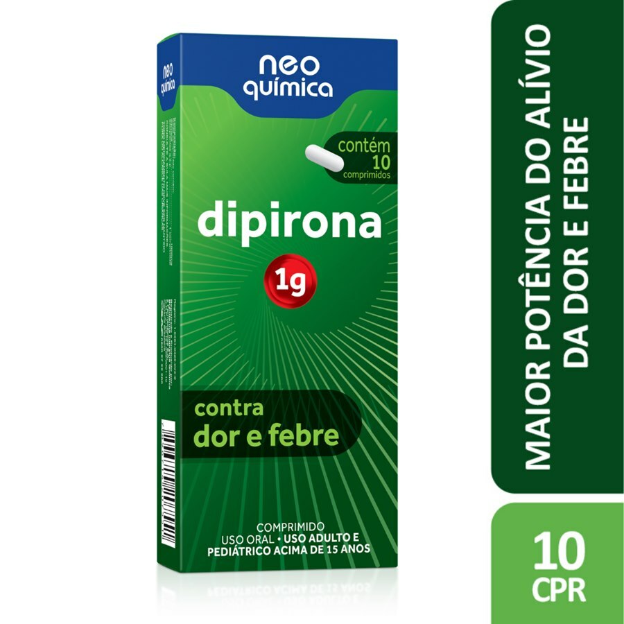 DIPIRONA 1G 10 S NEO QUIMICA
