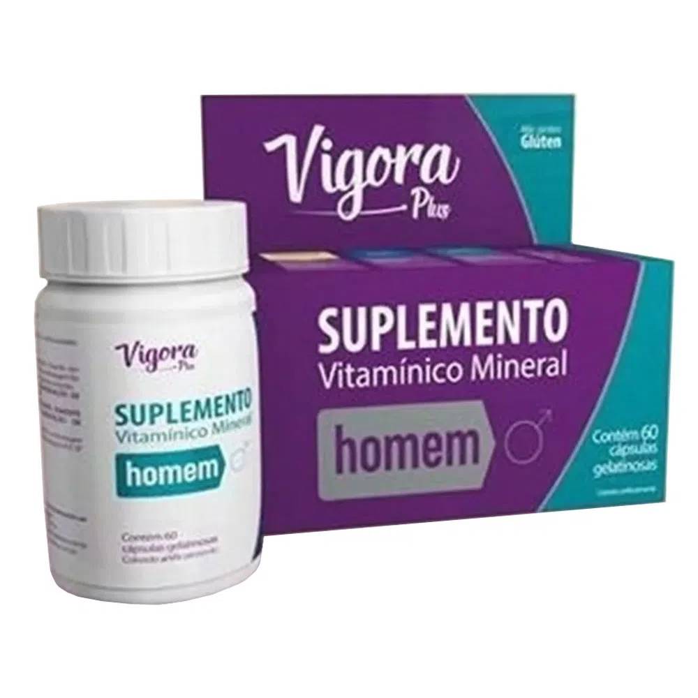N VIGORA PLUS MULTIVIT-HOMEM 60 CAPS / NEU MONONITRATO DE TIAMINA (VITB1) / ( ND )