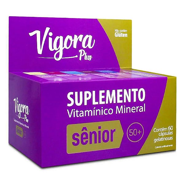 N VIGORA PLUS MULTIVITAMINICO SENIOR 60CAP / NEU MONONITRATO DE TIAMINA (VITB1) / ( ND )