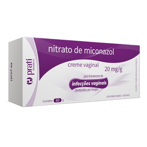 NITTRATO DE MICONAZOL CREME VAG 20MG G 14 APLIC