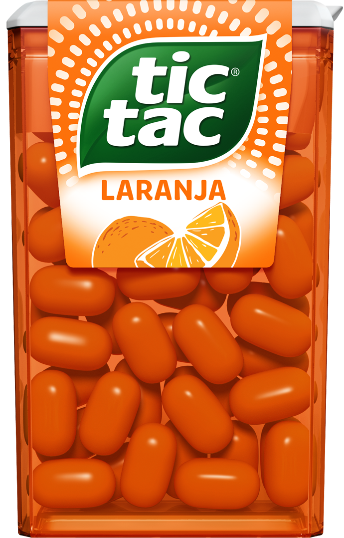 TIC TAC LARANJA PASTILHA 14.5G
