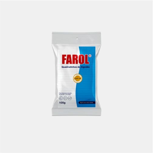 ALGODAO 100GR QUADRADINHO FAROL