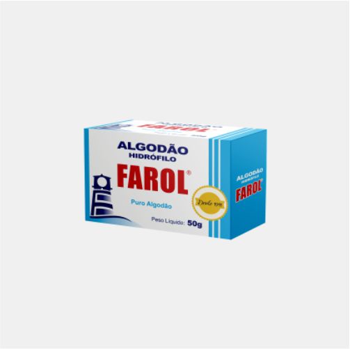 ALGODAO 50GR CX FAROL