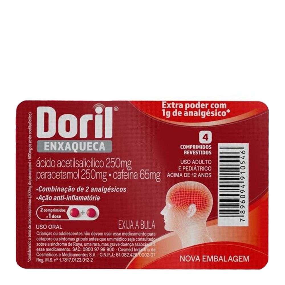 DORIL ENXAQUECA 4 S