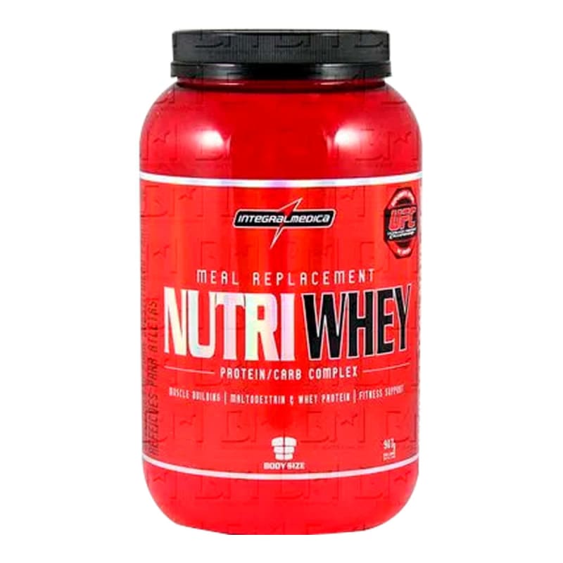 NUTRI WHEY PROTEIN POTE 907G BAUNILHA INTEGRAL MEDICA