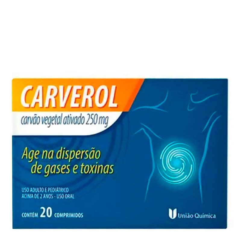 CARVEROL 250MG COM X 20