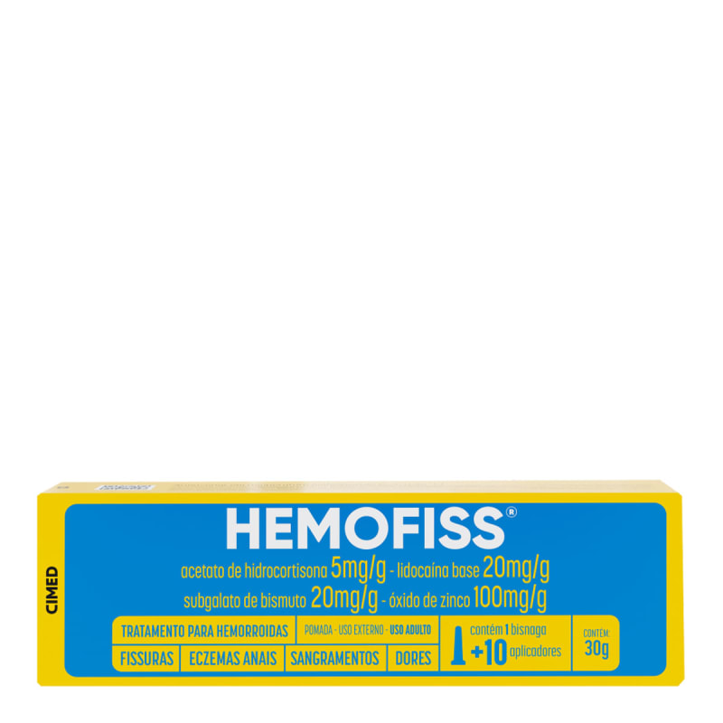 HEMOFISS POM 30 G BG X 10 APLIC
