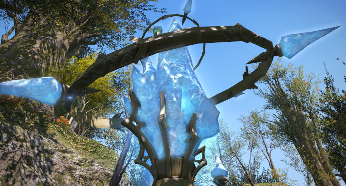 Gridania aetheryte crystal