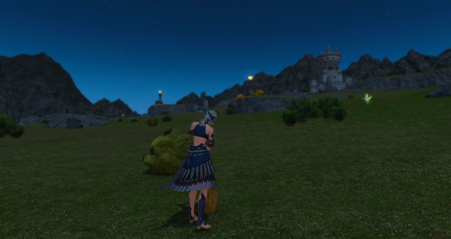 P&rsquo;pol sweeping grass in the Azim Steppe