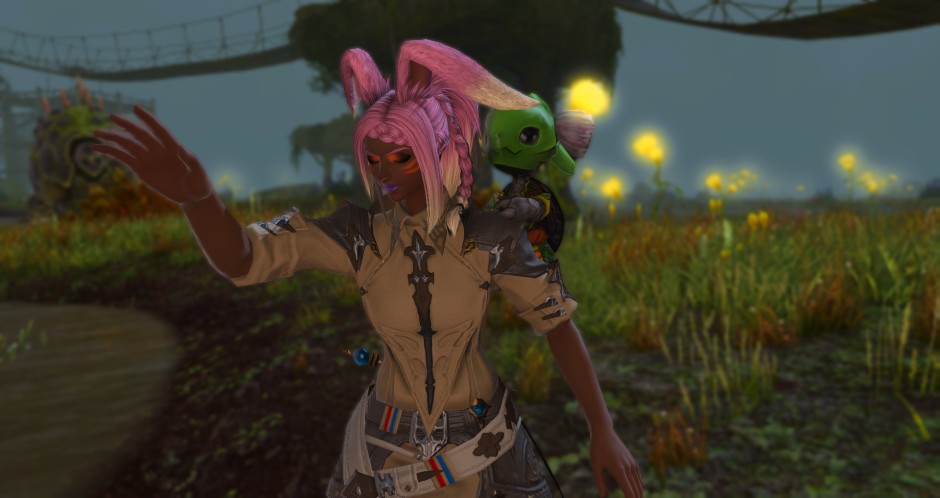 Lopp and a turtle friend!