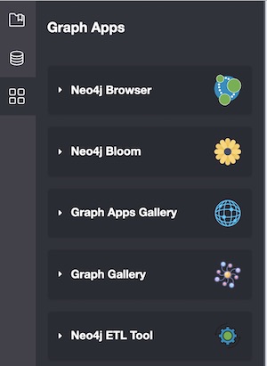 Neo4j Bloom from sidebar