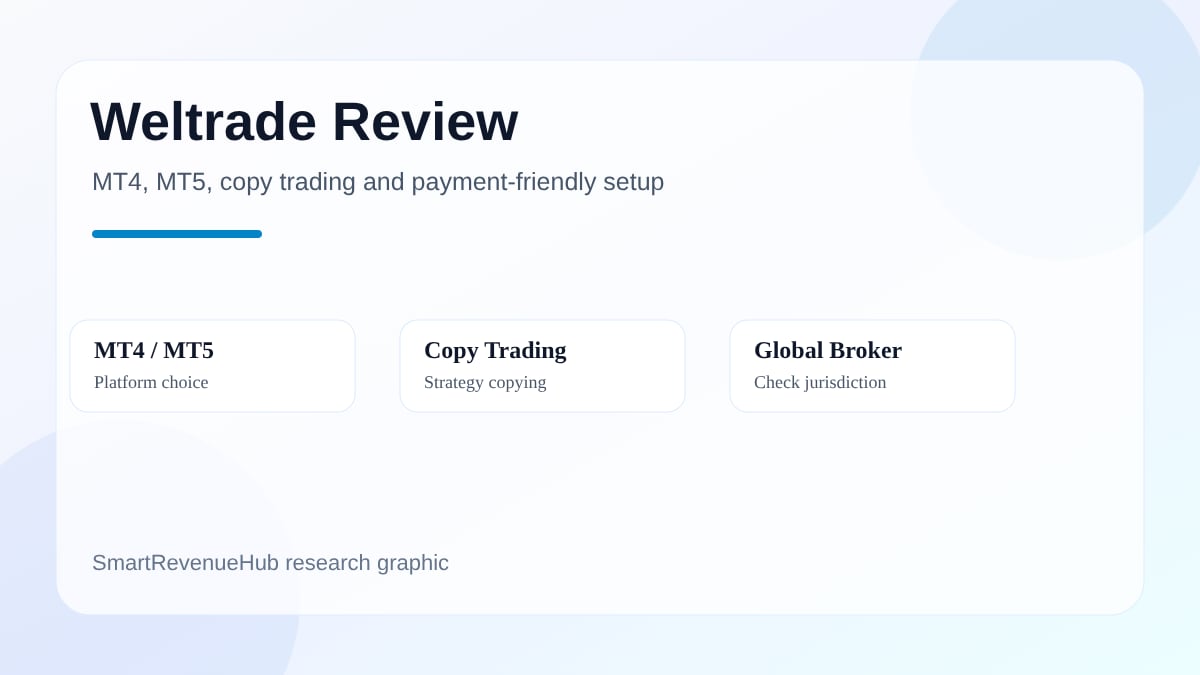 Weltrade Review 2026: MT4, MT5, Copy Trading and Practical Use Cases