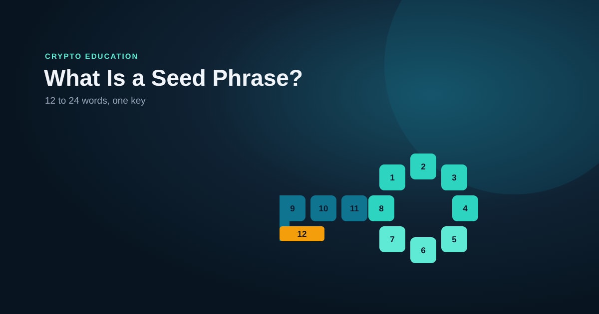 What Is a Seed Phrase? The Words That Are Your Money