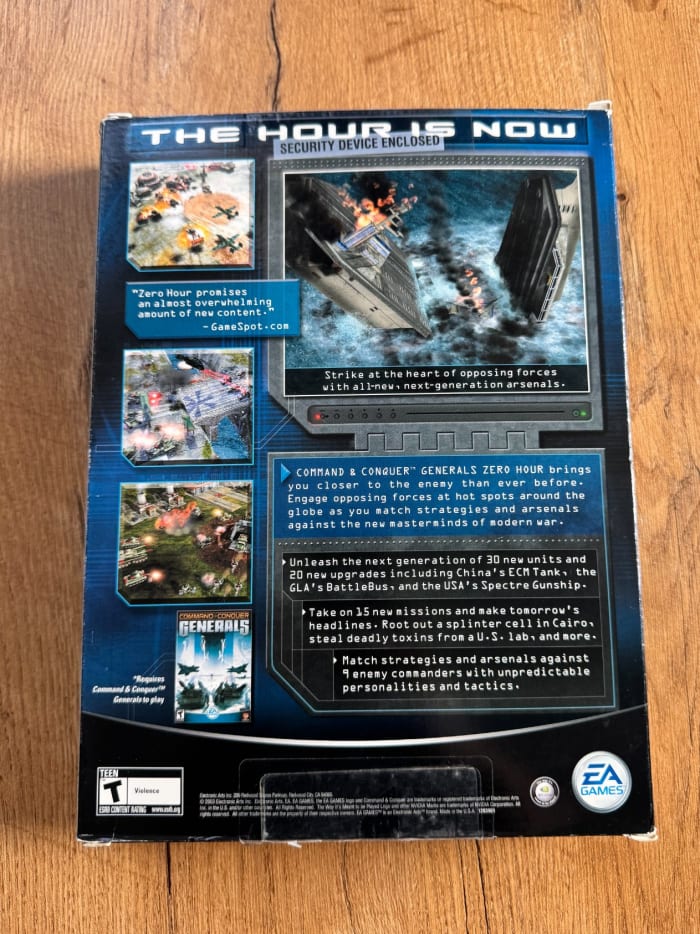 Command & Conquer Generals: Zero Hour