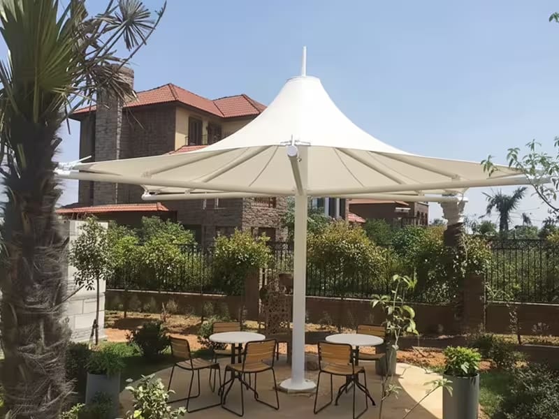 Tenda Payung Membrane Taman Kota