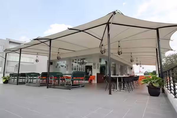 Rooftop Cafe Outdoor