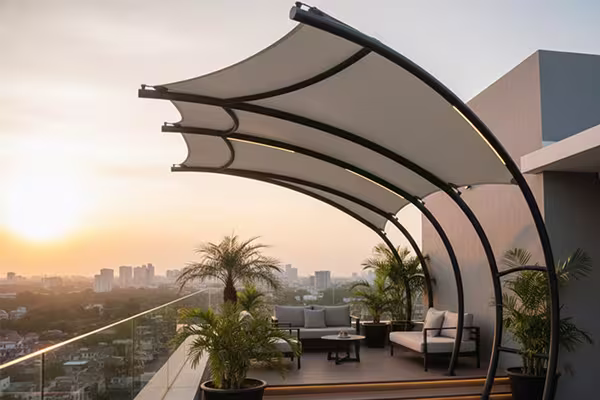 Tenda Balkon Hotel Rooftop