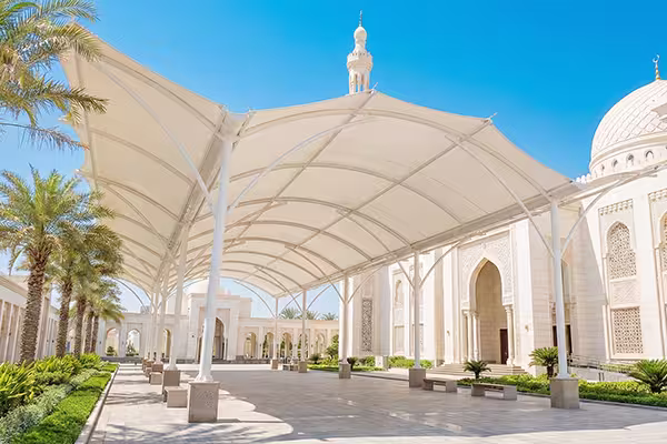 Kanopi Tenda Membrane Pelataran Masjid