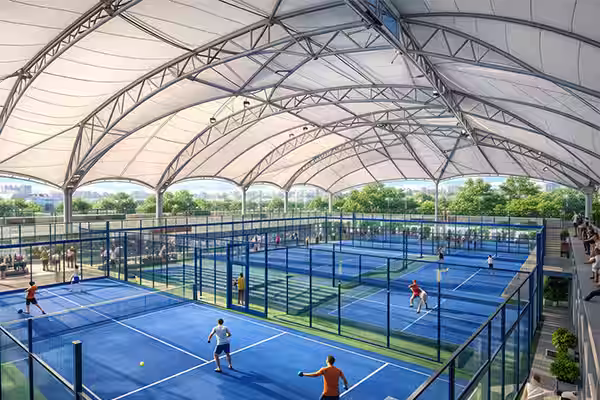 Jasa Pasang Atap Membrane Lapangan Olahraga