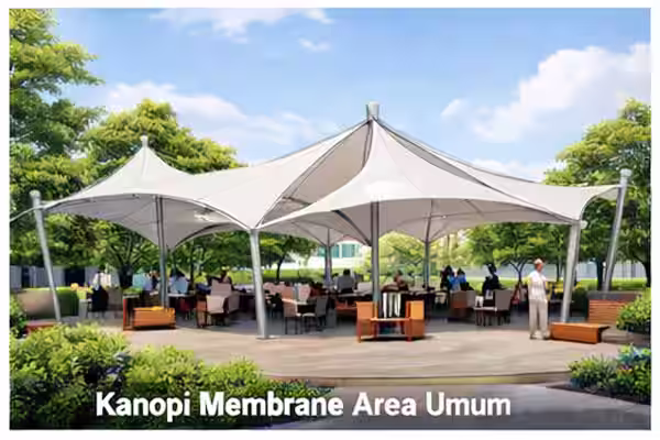 Jasa Pasang Atap Membrane Fasilitas Publik