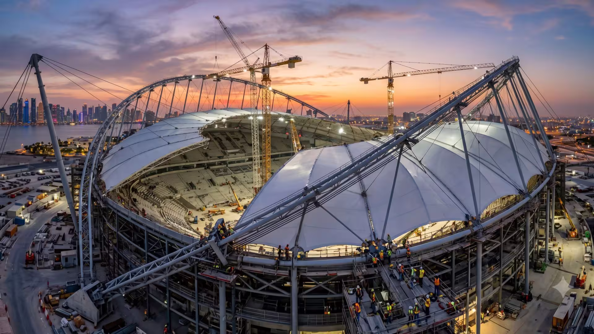 Galeri Proyek Atap Tensile Membrane