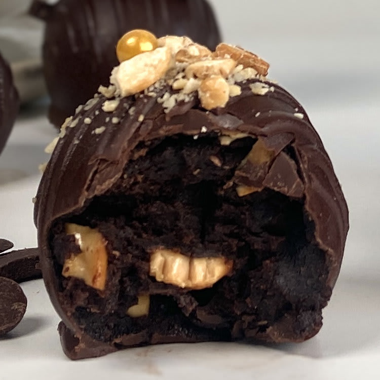 Chocolate Caschew Ball