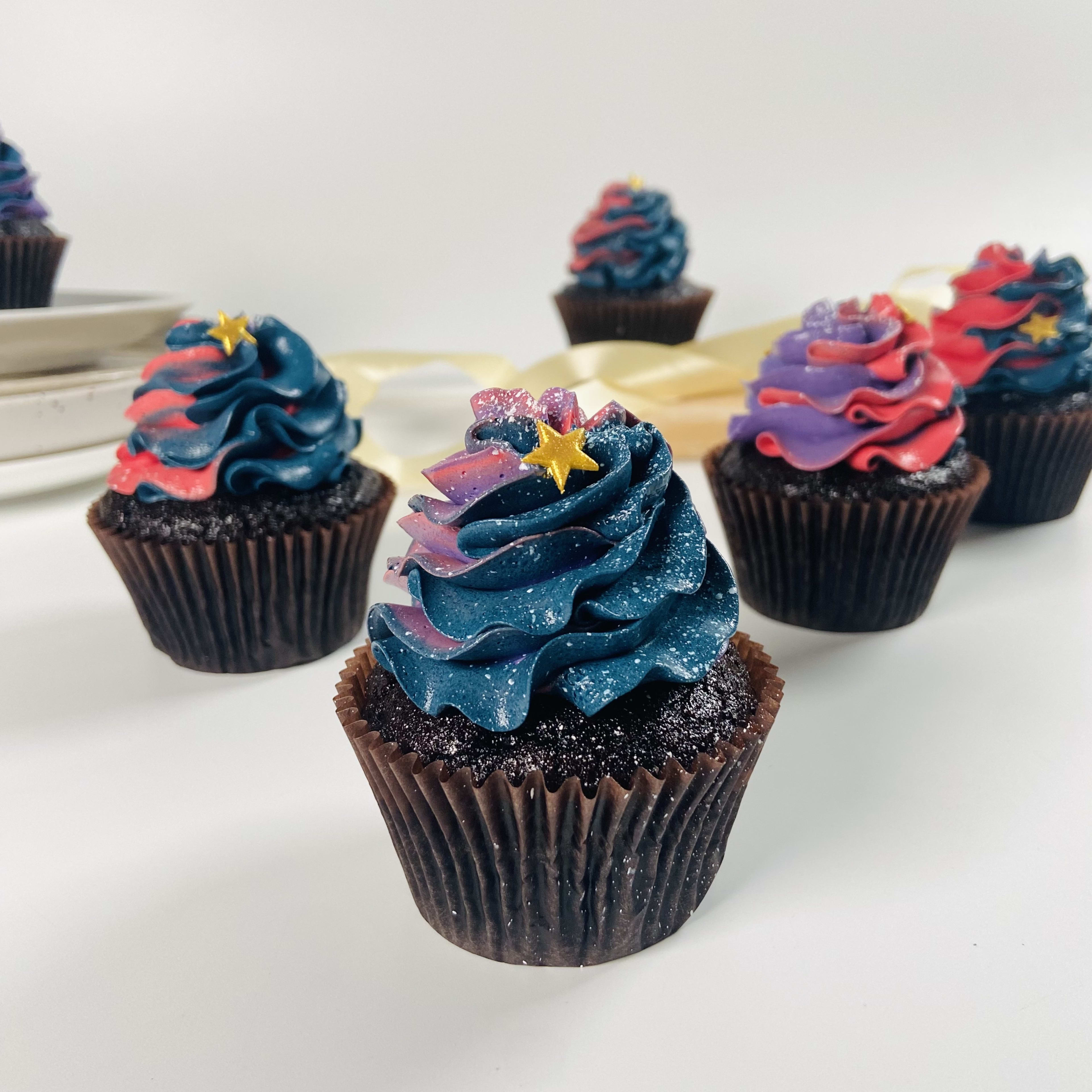 Galaxy Cupcake Class