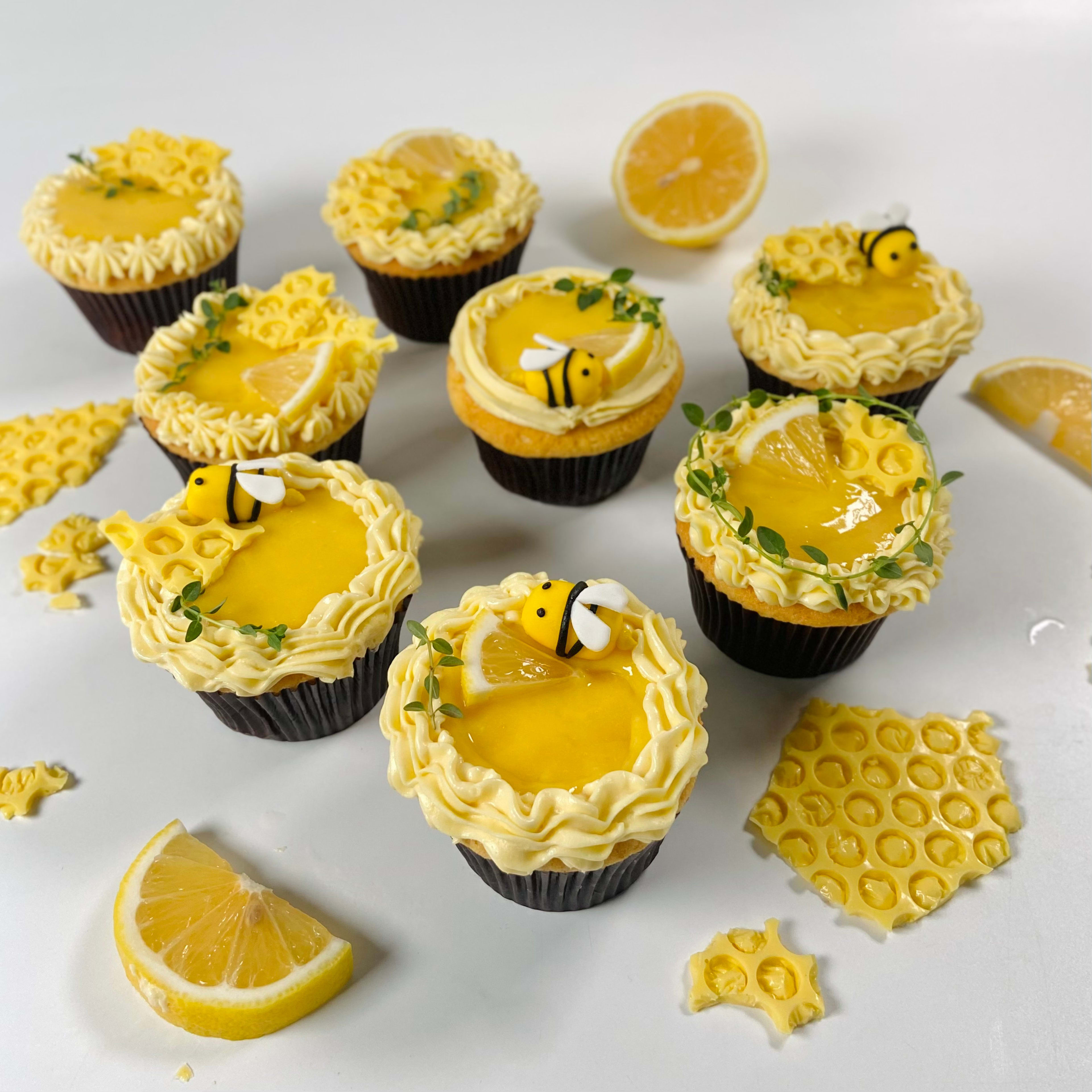 Honey Lemon Cupcakes