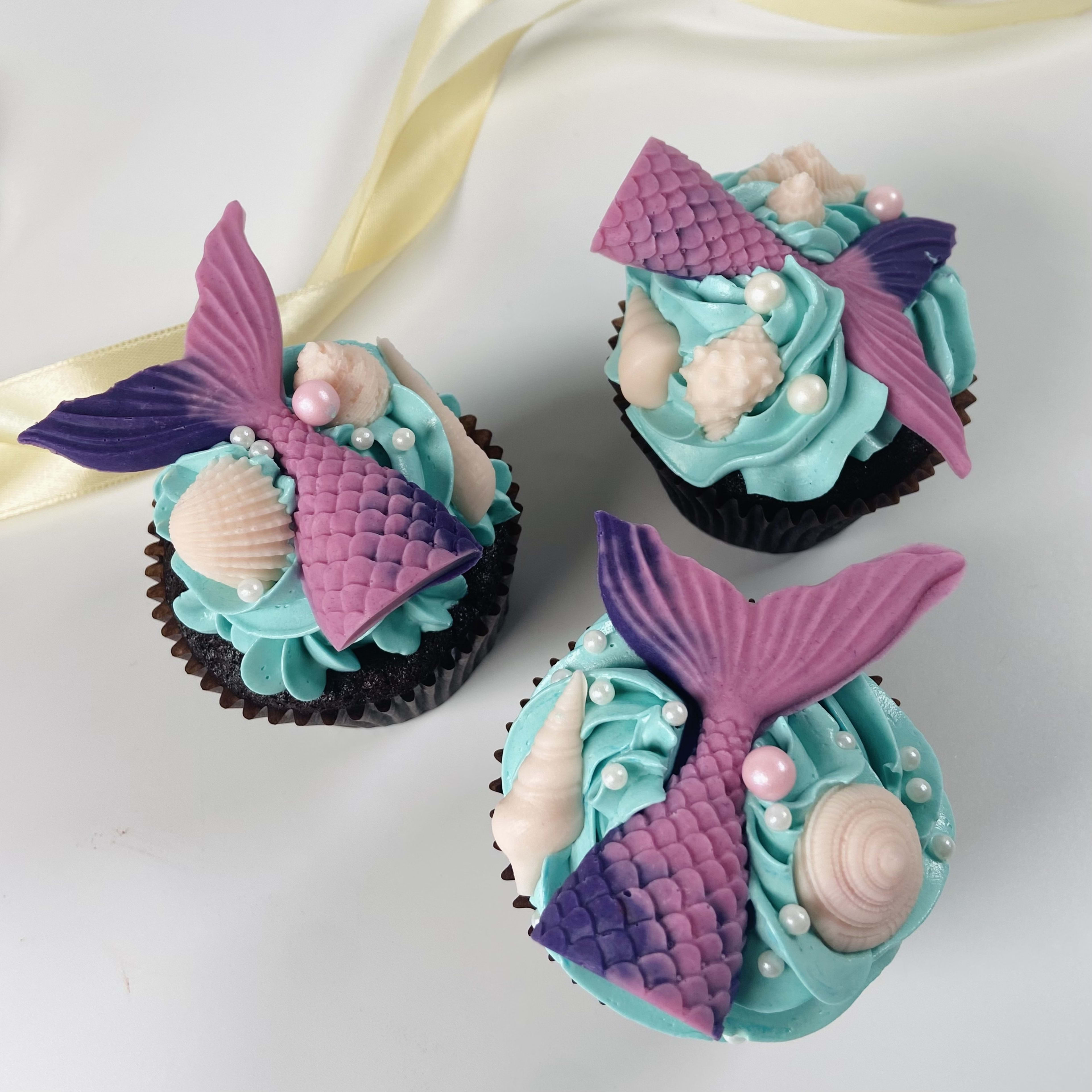 Mermaid Cupcake Class